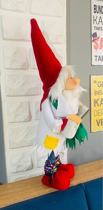 Şans cücesi gnome Noel baba