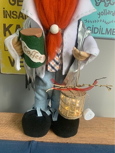 Yılbaşı şans cücesi gnome Noel baba