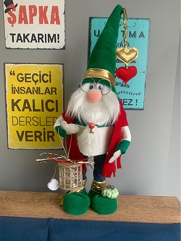 Beden Noel baba yılbaşı şans cücesi