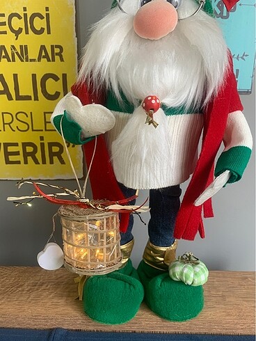 Noel baba yılbaşı şans cücesi