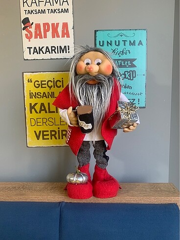  Beden Yılbaşı şans cücesi gnome Noel baba