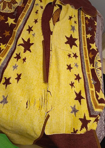 Sarı Desenli Battaniye - Görsel 5