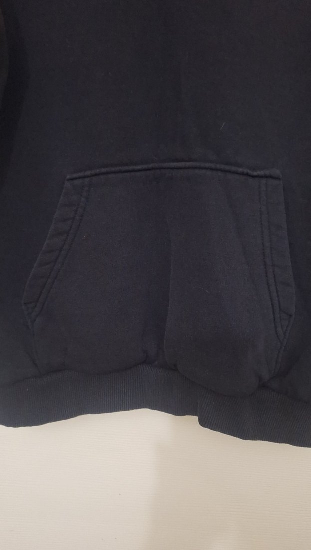 Kadın Siyah Kapüşonlu Baskılı Sweatshirt - Görsel 4