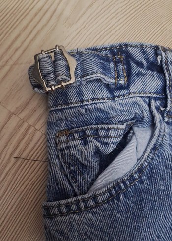 Kadın mavi Kot Pantolon - Görsel 4