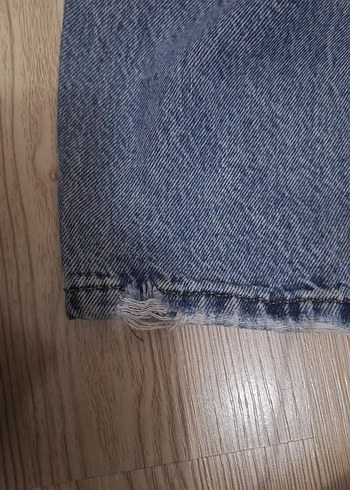 Kadın mavi Kot Pantolon - Görsel 6