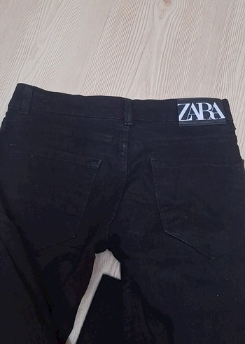 Siyah erkek çocuk Denim Kumaş Pantolon - Görsel 2