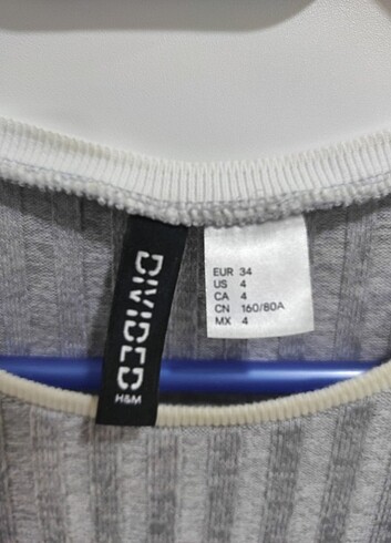xs Beden H&M likralı örme elbise