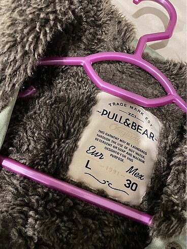 Pull and Bear Mont kürklü