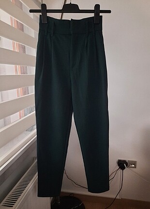 ZARA Yeşil Pantolon 