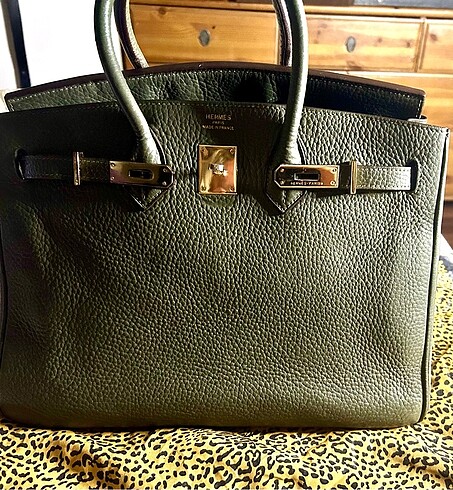 Hermes Birkin haki yeşili