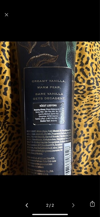 Victoria?s secret body cream - Görsel 2