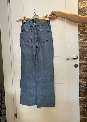 Pull and Bear GrMavi Kadın Denim Pantolon