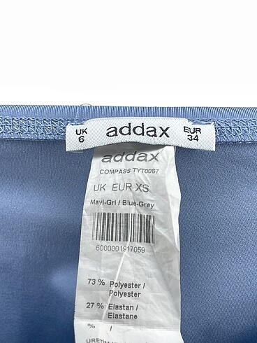 34 Beden mavi Renk Addax Tayt / Spor taytı %70 İndirimli.