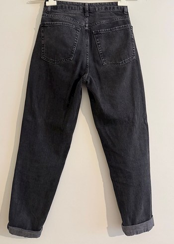 Yüksek Bel Mom Jean / Kot Pantolon - Görsel 3