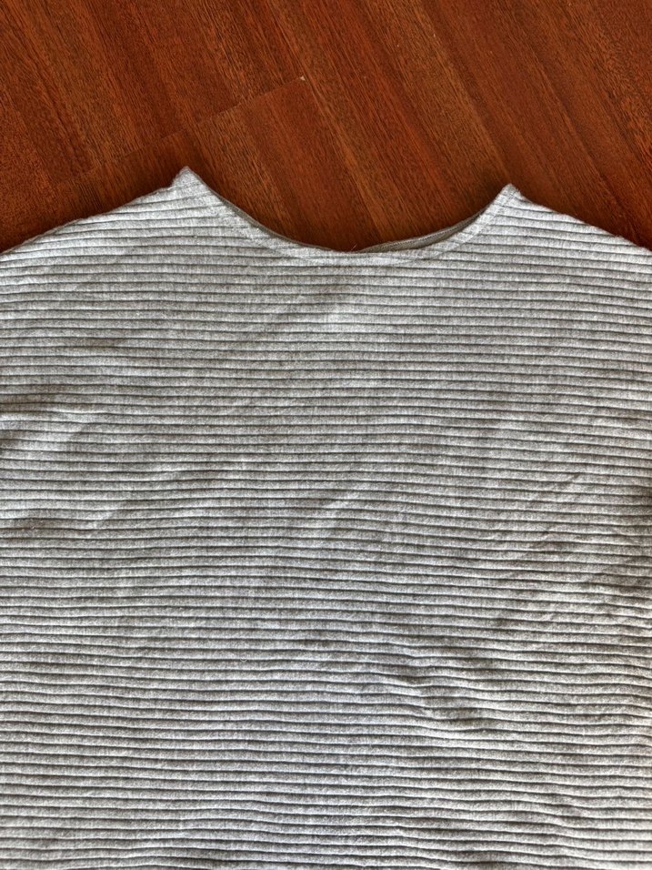 Gri Fitilli Kazak - Görsel 3