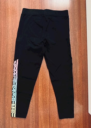 Siyah Pamuklu Tayt - Görsel 2