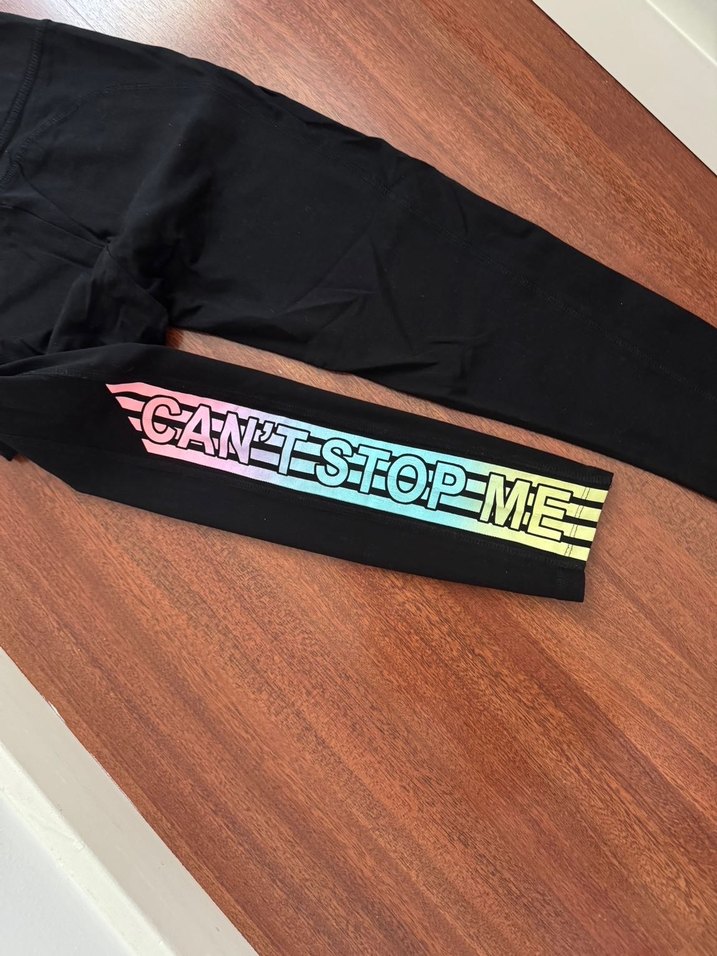 Siyah Pamuklu Tayt - Görsel 3