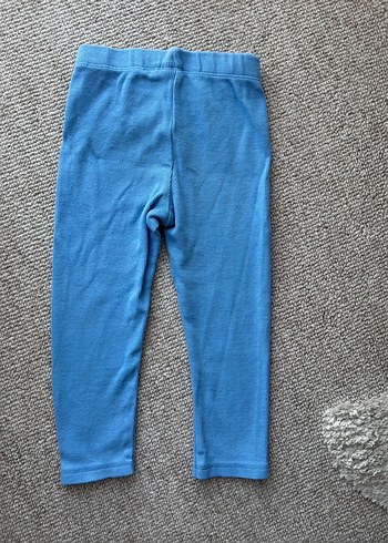 Kız Bebek Mavi  Tayt - Görsel 3