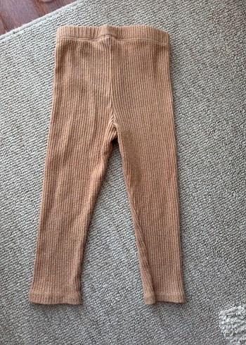 Kız Bebek Bej Tayt - Görsel 3