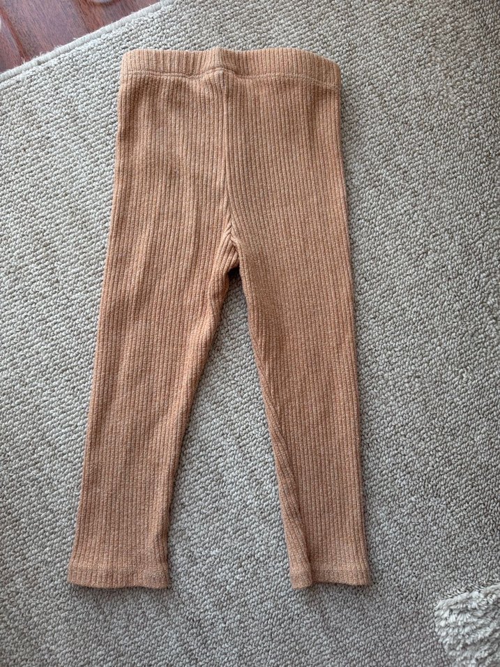 Kız Bebek Bej Tayt - Görsel 3