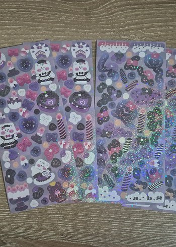 Kawai sticker set bujo deco sticker - Görsel 2