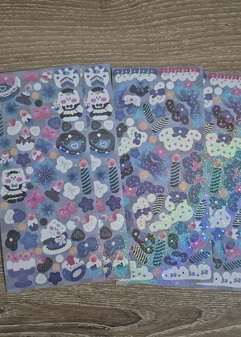 Kawai sticker set bujo deco sticker - Görsel 3