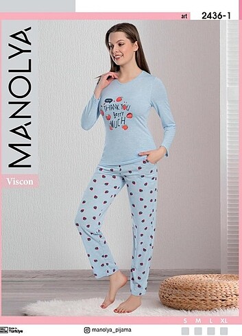 Diğer Manolya yazlık pijama takım