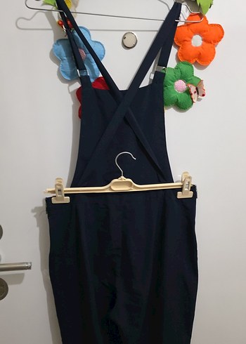 Siyah Kot Kadın Tulum - Görsel 4