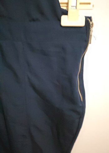 Siyah Kot Kadın Tulum - Görsel 2