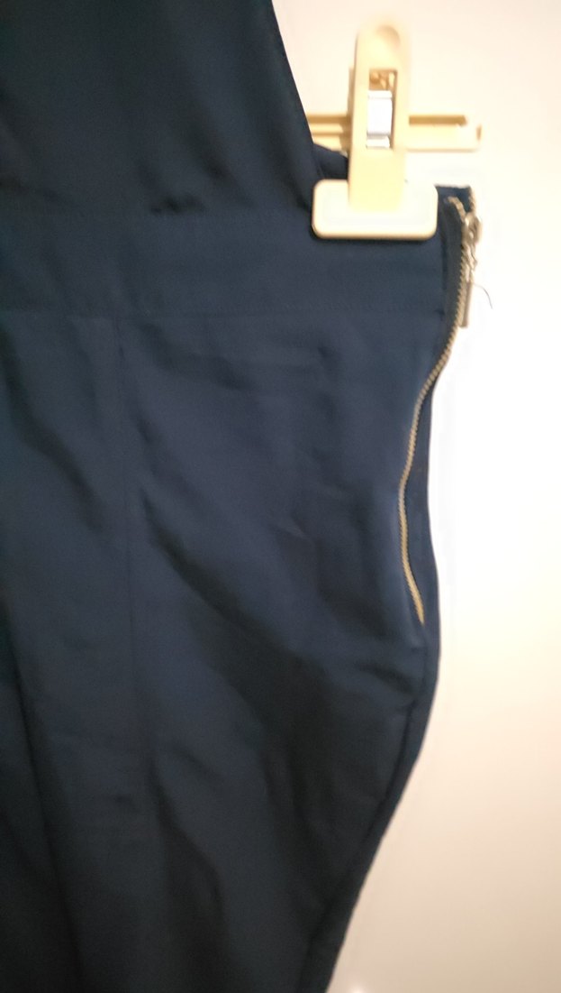 Siyah Kot Kadın Tulum - Görsel 2