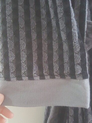 Özdilek erkek gri bornoz - Görsel 3