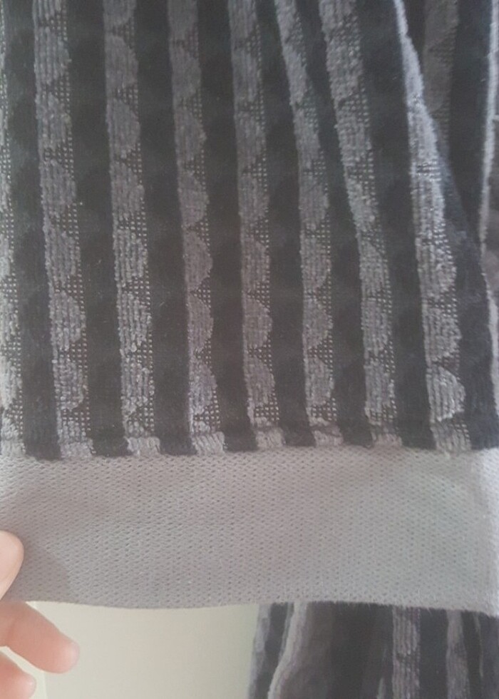 Özdilek erkek gri bornoz - Görsel 3