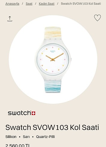 Swatch Bayan Kol Saati 