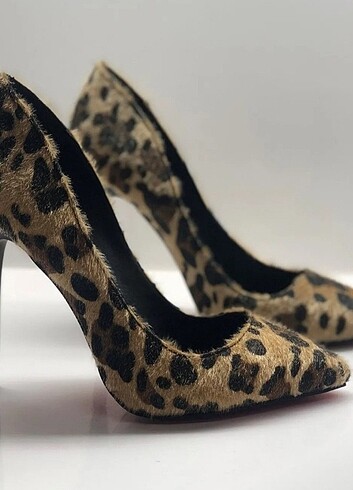 40 Beden Leopar stiletto