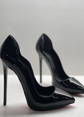 40 Beden siyah Renk Siyah rugan lov stiletto