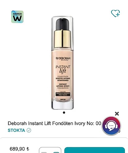 Deborah Milano Watsons deborah fondöten