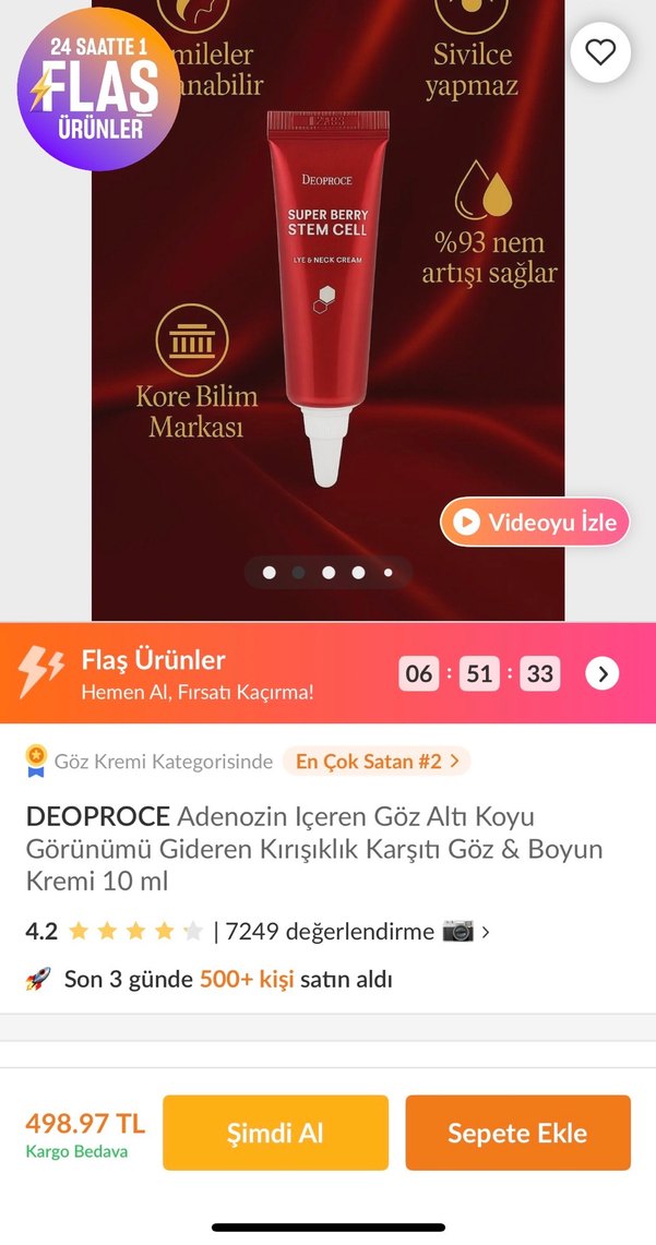 Göz altı kremi - Görsel 4