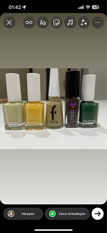 Flormar / Pastel / Lykd Oje