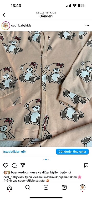 Diğer Pijama takımı