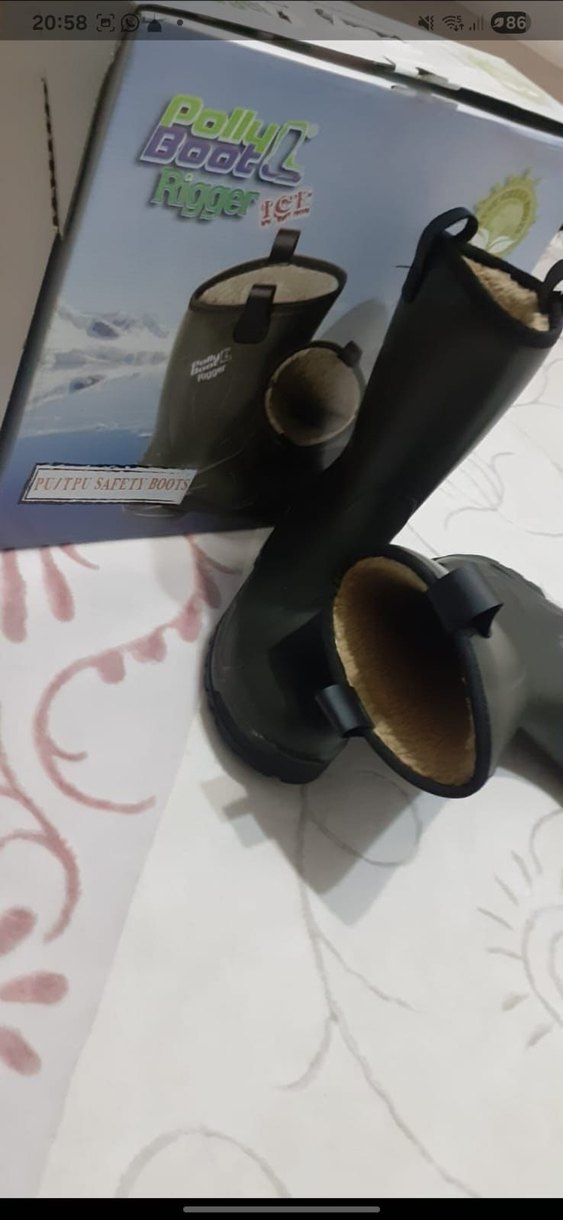 polly boot store içi yünlü çizme - Görsel 2