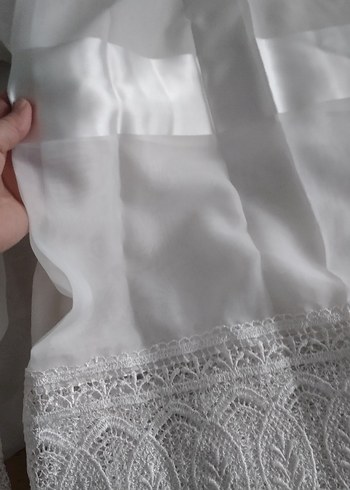 tül perde petek üstü - Görsel 8