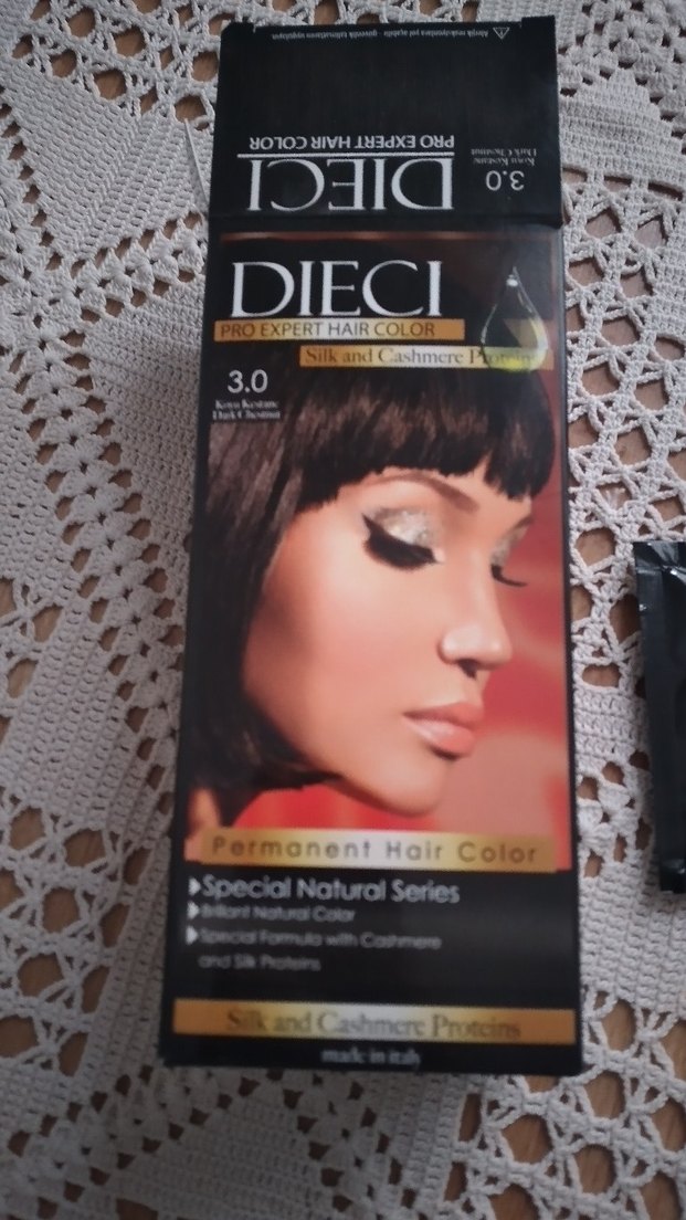 DIECI Pro Expert Kalıcı Saç Boyası 3.0 Doğal Siyah. - Görsel 4