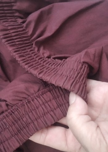 Düğmeli Bordo  ERKEK PİJAMA TAKIM YENİ.. - Görsel 8