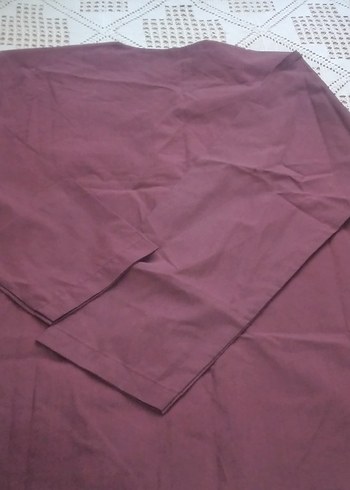 Düğmeli Bordo  ERKEK PİJAMA TAKIM YENİ.. - Görsel 5