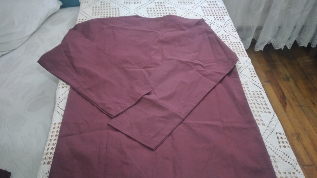 Düğmeli Bordo  ERKEK PİJAMA TAKIM YENİ.. - Görsel 5