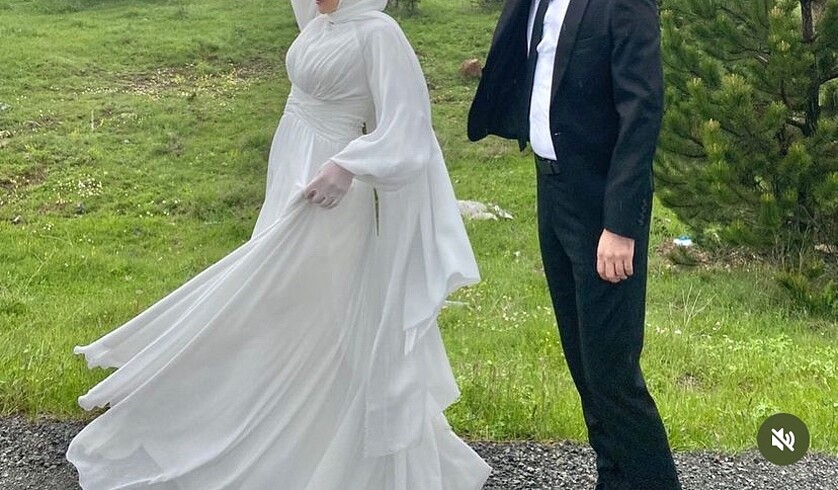 Tesettür Nikah Elbisesi