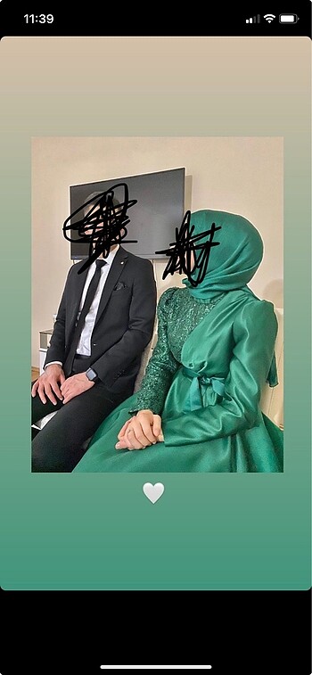 Diğer Yeşil abiye