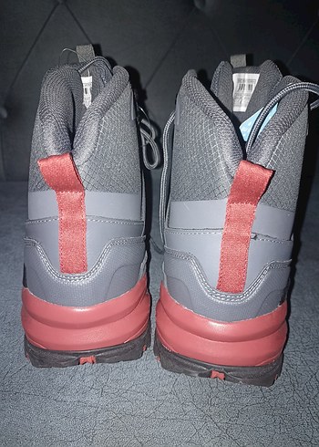 44 Beden gri Renk Gri Bağcıklı Erkek Spor Outdoor Ayakkabı