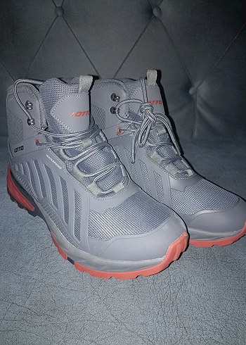 Gri Bağcıklı Erkek Spor Outdoor Ayakkabı