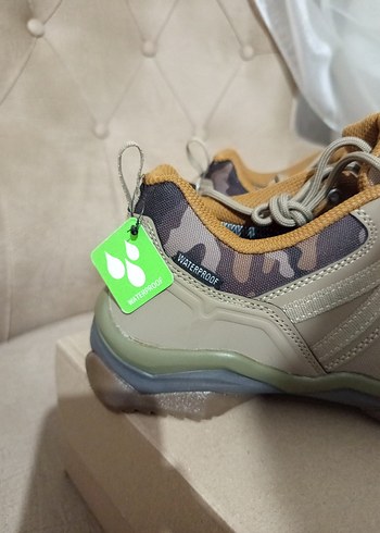 Erkek Kamuflaj Desenli Su Geçirmez Spor Ayakkabı - Görsel 2